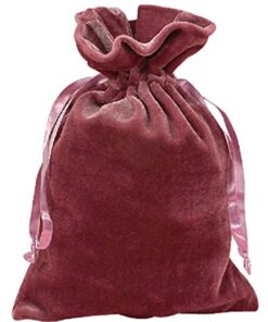 Paper Mart Tarot Bags Luxurious Velvet Bundle of 4: Hunter Green Navy Blue Rose and Purple 6" X 9" Each 19 51J173pGGML