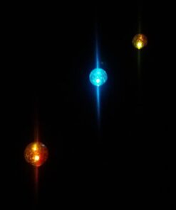 GIGALUMI Solar Lights Outdoor, Christmas Cracked Glass Ball Solar Garden Lights, Color Changing Lights Outdoor,Garden LED Lights for Path, Patio, Yard, 3 Pack Solar Garden Lights Outdoor Pathway 48 51JBPwHoAUL
