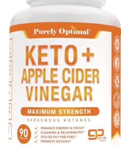 Purely Optimal Premium Keto Diet Pills Utilize Fat for Energy with Ketosis - Boost Energy & Focus, Manage Cravings, Support Metabolism - Keto Bhb Supplement for Women & Men - 30 Days Supply 34 51JIRM36kUL