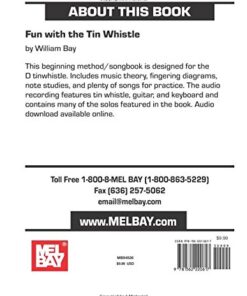 Mel Bay Fun With the Tin Whistle (Method & Song Book for D Tin Whistle) 3 51JNKJReoEL