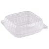 Dart Solo Dart 9" x 9.5" x 3" Clear Hinged Food Cookie Take-Out Container 1-Compartment (Pack of 50) 7 51JNMKuOw2L
