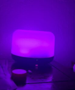 ASAKUKI 500ml Premium, Essential Oil Diffuser with Remote Control, 5 in 1 Ultrasonic Aromatherapy Fragrant Oil Humidifier Vaporizer, Timer and Auto-Off Safety Switch A-yellow 25 51JNvJHXnkL