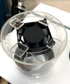 AC Infinity AXIAL 8038, Quiet Muffin Fan, 120V AC 80mm x 38mm Low Speed, UL-Certified for DIY Cooling Ventilation Exhaust Projects 55 51JOkZ2MU1L