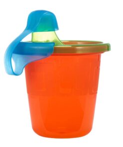 The First Years Take and Toss Spill-Proof Sippy Cup, Assorted, Pack of 6 6 Count (Pack of 1) Cups w/ Spill Proof Lid 30 51JQC6nydgL