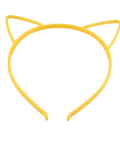 Candygirl Girls Plastic Headbands Cat Ear Headbands for Girls Women Cat Ear Hair Hoops Hair Accessories for Girls and Women Daily Wearing Accessories Party Favor (10pcs mix colors Cat Ear Headbands) 10pcs 28 51JQXFBarQL