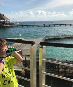 Binoculars for Kids 8x21 High-Resolution - Kids Binoculars Gift Set for Boys & Girls, Shockproof & Compact for Bird Watching, Travel, Hiking, Camping, Hunting, Children Outdoor Gear Green/Blue 42 51JYv4Vg83L 1