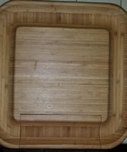 Picnic at Ascot Original Bamboo Cheese/Charcuterie Board with Cracker Groove & Drawer with Cheese Tools - Designed & Quality Checked in the USA 13 51JdPYA45fL