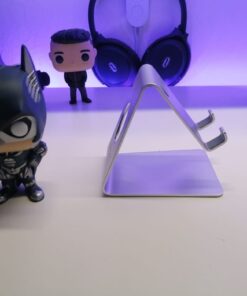 Lamicall Cell Phone Stand, Desk Phone Holder Cradle, Compatible with Phone 12 Mini 11 Pro Xs Max XR X 8 7 6 Plus SE, All Smartphones Charging Dock, Office Desktop Accessories - Silver Sliver 38 51Jh7AlDaUL