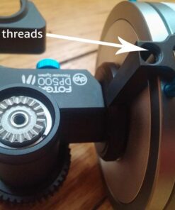 Fotga DP500III Follow Focus Puller w/A/B Stop,15mm Quick Release Rod Clamp for Canon Nikon Sony Blackmagic DSLR Cinema Camera Video Mirrorless Camera Cine Lens Film Movie Video Making No Backlash 48 51Jp3ey4U1L