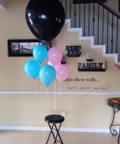 Pmu 36 Inch Latex Balloon Black (Premium Helium Quality) Pkg/6 20 51JpB1qn6gL