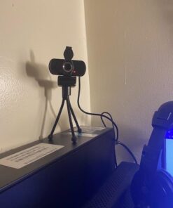 ToLuLu 1080P Webcam with Microphone, HD Webcam Web Camera with Tripod Stand, Widescreen USB Computer Camera, Streaming Mic Webcam for Online Calling/Conferencing, Zoom/Facetime/YouTube Laptop Desktop 57 51Ju9FBFAGL