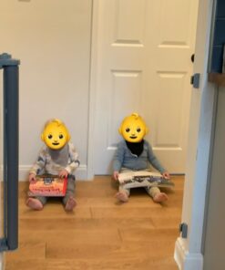 Perma Child Safety Indoor/Outdoor Retractable Baby Gate 33" Tall, Extends to 71" Wide, Gray Gray V1 33" Tall x 71" Wide 37 51Jzl6uxSrL