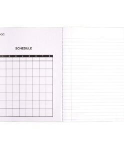 Mead Composition, Wide Ruled Comp Book, Writing Journal Notebook with Lined Paper, Home School Supplies for College Students & K-12, 9-3/4" x 7-1/2", 100 Sheets, Black Marble (09910) Pack of 1 6 51K 0p6e2VL