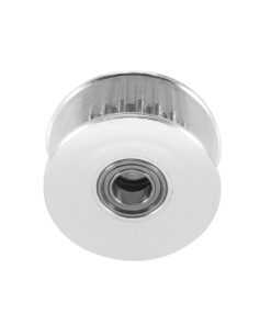 uxcell Aluminum 16T 3mm Bore 2mm Pitch Timing Belt Pulley with Ball Bearing 10 51K 5ZwQmL