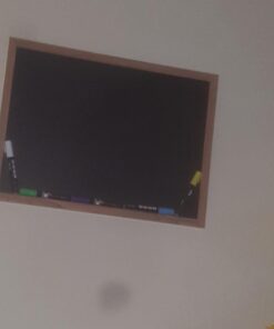 The Board Dudes 17" x 23" Chalk Board with Oak Wood Style Frame 58 51K clqXjGL