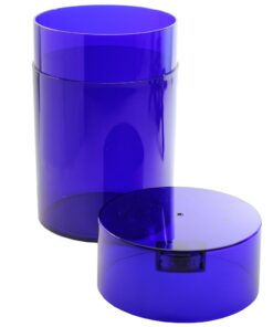 Alternative view of Coffeevac 1 lb - The Ultimate Vacuum Sealed Coffee Container, Blue Tint Cap & Body
