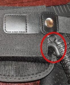 CONCEALED CARRIER (TM) Ankle Holster for Concealed Carry Pistol | Universal Leg Carry Gun Holster with Magazine Pouch for Glock 42, 43, 36, 26, S&W Bodyguard .380, 38, Ruger LCP, LC9, Sig Sauer 70 51KE4sykbL