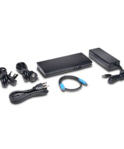 Kensington SD4600P USB-C Docking Station with Power Delivery Charging for 2015/2016 MacBook Retina 12”, Chromebook Pixel, Dell XPS 13” 9350/XPS 15” 9550, Dell Precision 5510 (K38231WW) Black Desktop 14 51KFuPZ5aL