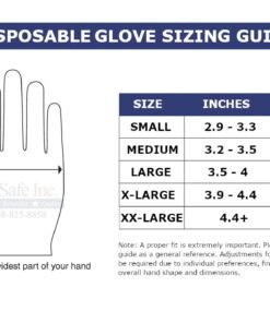 TopGrip HD 7 Mil Heavy-Duty Black Nitrile Exam Gloves, Disposable, Case/1000, Medium 1000 9 51KI4s6TevL