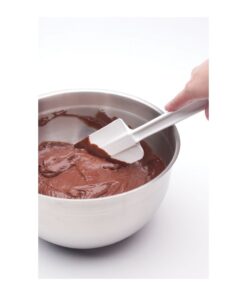 Rubbermaid Commercial Products Cold Temperature Scraper Spatula, White, 9.5 Inch, Clean-Rest Design (FG1901000000) 1 Count (Pack of 1) 14 51KMGnnX3RL