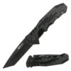 MTECH USA Tactical Folding Knife With 440 Stainless Tanto Blade,Black Black 3 51KV4sW2GBL