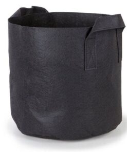 247Garden 5-Pack 1-Gallon Aeration Fabric Pot/Plant Grow Bag w/Handles (260 GSM, Black, 6H x 7D) 1 Gallon 27 51Kd s lJL