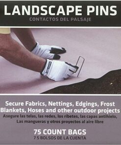 Alternative view of Extreme Dog Fence - 75-Pack Anchor Pins for Fabric Holds,Silver Pack of 75