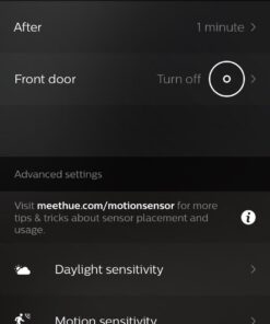 Philips Hue Smart Motion Sensor (Installation-Free Exclusive for Philips Hue Lights), White, Model:473389 41 51Kj0CPL4hL