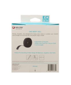 Alternative view of VELCRO Brand ONE-WRAP Roll Black | 30 Ft x 1-1/2 In | Reusable Self-Gripping Hook and Loop Tape | Cut Straps to Bundle Tie Materials and Tools in Garage Shed or Worksite