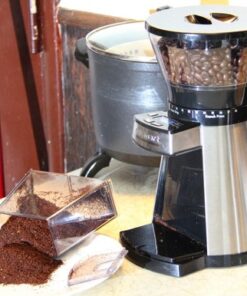 Cuisinart Programmable Conical Burr Mill, Stainless Steel, COMPACT Programmable Grinder 40 51KqVDMQViL