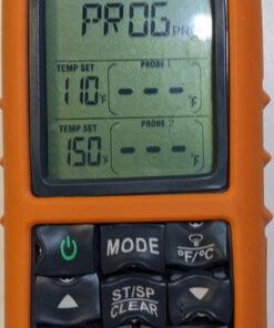 ThermoPro TP20 500FT Wireless Meat Thermometer with Dual Meat Probe, Digital Cooking Food Meat Thermometer Wireless for Smoker BBQ Grill Thermometer Orange 30 51Kqj0I2KTL