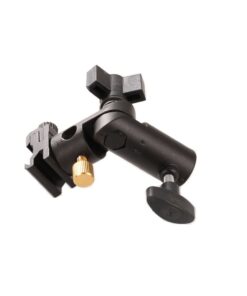 Fotga E-Type Camera Flash Speedlite Mount Swivel Light Stand Bracket with Umbrella Reflector Holder, Cold Shoe Clip for Camera DSLR Nikon Canon Pentax Olympus and other DSLR Flashes Studio LED Light 14 51KupsYgvML