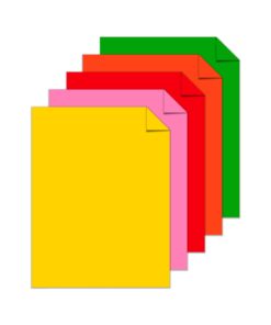 Neenah Paper 21003 Color Cardstock, 65lb, 8 1/2 x 11, Assorted, 250 Sheets Multi-colored Stock 15 51KveRj0r0L