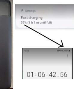 Charmast Portable Charger, USB C Battery Pack, 3A Fast Charging 10400mAh Power Bank LED Display, Slim Portable Phone Battery Charger for iPhone 13 12 11 X 8 7 Samsung S21 S20 Google LG OnePlus iPad Black 52 51KyTwQGLTL