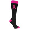 Prestige Medical Fashion Compression Socks, Neon Pink Ribbon 5 51KzxPWquAL