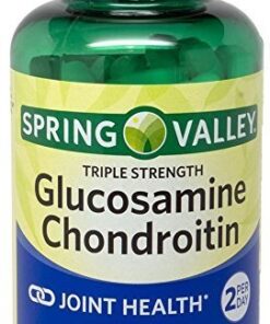 Spring Valley - Glucosamine Chondroitin, Triple Strength, 170 Tablets 170 Count (Pack of 1)