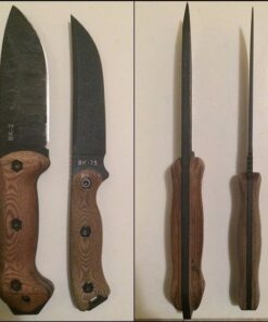 KA-BAR Becker BK2 Campanion Fixed Blade Knife, Carbon Steel 69 51L7QMU1SpL