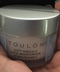 TOULON Glycolic Acid Cream 10% Face Moisturizer. Best Alpha Hydroxy Acid Products; Exfoliating, Anti-Aging Wrinkle Cream with AHA for Acne Prone Skin; Natural Exfoliator for Day and Night 47 51L8 WONjjL