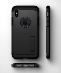 Spigen Tough Armor Designed for iPhone Xs Case (2018) / Designed for iPhone X Case (2017) - Matte Black 46 51L9YsL5dML 1