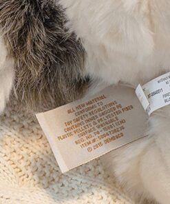 Nat and Jules Mommy Wolf and Pup Wintry Gray Children's Plush Stuffed Animal Toy Set of 2 12 51LBV6x0qIL