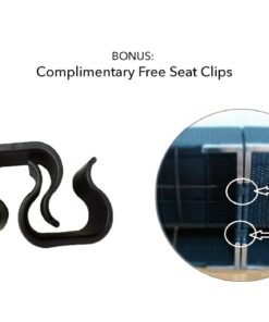 Ohana 7-Piece Outdoor Patio Furniture Sectional Conversation Set, Black Wicker with Turquoise Cushions - No Assembly with Free Patio Cover 13 51LCfCLCdyL