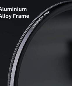 K&F Concept 52mm Variable ND2-ND400 ND Lens Filter (1-9 Stops) for Camera Lens, Adjustable Neutral Density Filter with Microfiber Cleaning Cloth (B-Series) 52 millimeter 30 51LE5011YS 3