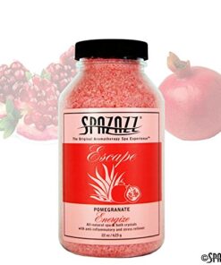 Spazazz SPZ-261 Escape Aromatherapy Crystals Container, 22-Ounce, Pomegranate Energize 1 5 51LFKxwX8ZL