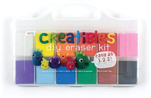 OOLY, Creatibles DIY Erasers, Set of 12 (161-001) Multicolour