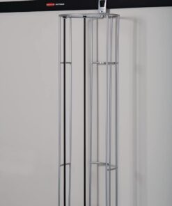 Rubbermaid Garage FastTrack Vertical Ball Rack, Satin Nickel, Wall Mounted Storage System, Holds up to 50 pounds, for Home/Garage 31 51LLa1 Fh2L