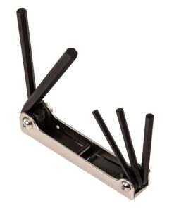 Klein Tools 70579 Folding Hex Key Set, 5-Key, SAE Sizes Standard 5-Key SAE 8 51LQsAF5gJL