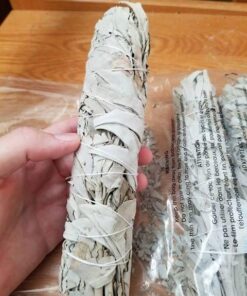 Alternative Imagination Premium California White Sage Smudge Sticks (9 Inch), 3 Pack, Packaged in USA Large 24 51LSIiN7rxL