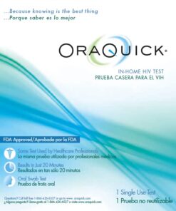 The OraQuick® In-Home HIV Test 1 Count (Pack of 1) - 23 51LkVQrOA0L