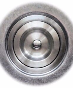 KES Kitchen Sink Drain Strainer 3-1/2-Inch Sink Drain Assembly Stopper with Deep Basket Cover Lid Rustfree SUS 304 Stainless Steel, S3001 41 51LwO50MV3L