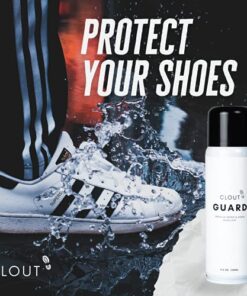 CLOUT Guard - Premium Water & Stain Repellent - Waterproof and Protect Suede, Leather, Nubuck, Fabric, Nylon, Polyester & More - Sneakerhead Protector for All Sneakers, Shoes, Boots, & Accessories 26 51LxnXGKVL
